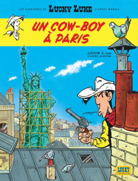 couverture bande dessinée Un cow-boy à Paris