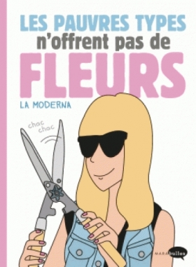 couverture bande dessinée Les Pauvres types n&#039;offrent pas de fleurs