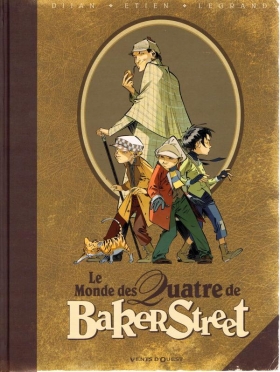 couverture bande dessinée Le monde des Quatre de Baker Street