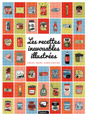 couverture bande-dessinee Les Recettes inavouables illustrées