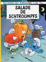 couverture bande-dessinee Salades de Schtroumpfs