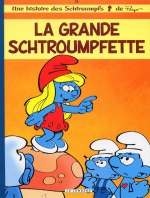 couverture bande dessinée La grande schtroumpfette