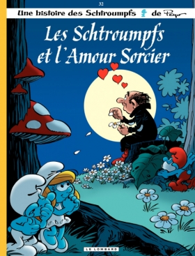 couverture bande dessinée Les schtroumpfs et l&#039;amour sorcier