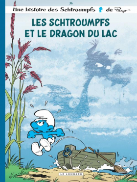 couverture bande dessinée Les Schtroumpfs et le monstre du lac
