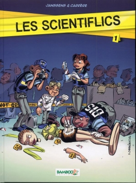 couverture jeu-video Les scientiflics T1