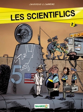 couverture jeu-video Les scientiflics T2