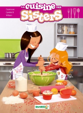 couverture bande dessinée La cuisine des sisters