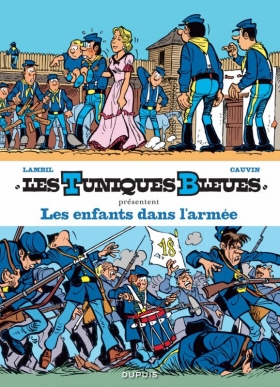 couverture bande dessinée Les enfants dans l'armée