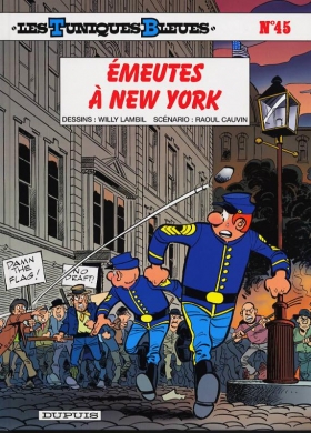 couverture bande dessinée Emeutes à New-York