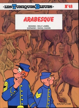 couverture bande dessinée Arabesque