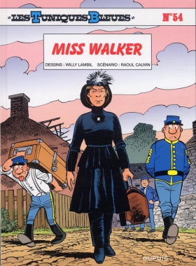 couverture bande dessinée Miss Walker