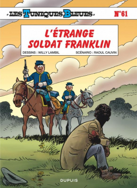 couverture bande dessinée L&#039;étrange soldat Franklin