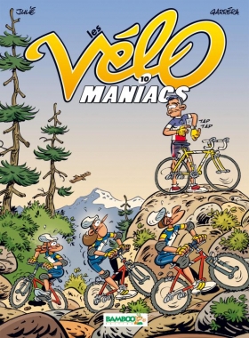 couverture bande-dessinee Les Vélomaniacs T10