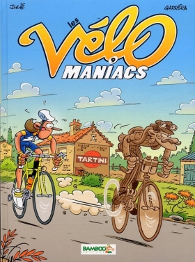 couverture bande dessinée Les Vélomaniacs T9