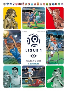 couverture bande dessinée Ligue 1 - Managers T1