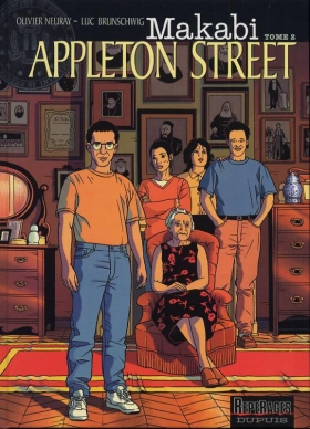 couverture bande dessinée Appleton street