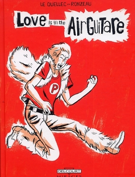 couverture bande-dessinee Love is in the air guitare