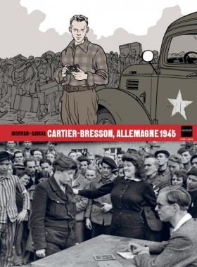 couverture bande dessinée Cartier-Bresson, Allemagne 1945