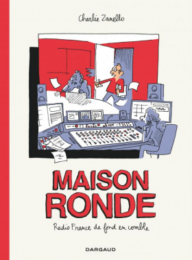 couverture bande-dessinee Radio France de fond en comble
