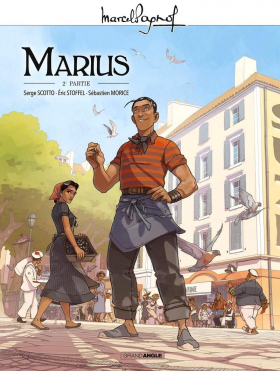 couverture bande dessinée Marius T2