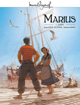 couverture bande dessinée Marius