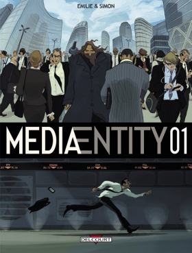 couverture bande dessinée MediaEntity T1