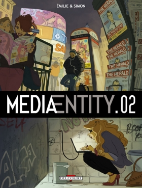 couverture bande dessinée MediaEntity T2