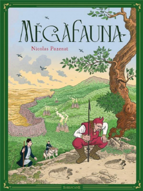 couverture bande dessinée Mégafauna