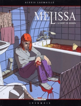 couverture bande dessinée La mort de Melissa