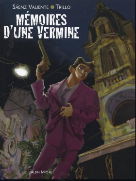 couverture bande dessinée Mémoires d&#039;une vermine