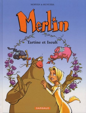 couverture bande dessinée Tartine et Iseult