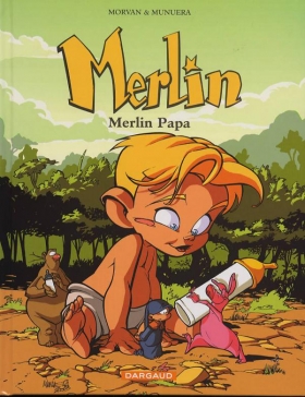 couverture bande dessinée Merlin Papa