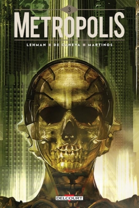 couverture bande dessinée Metropolis T3