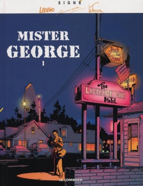 couverture bande dessinée Mister Georges