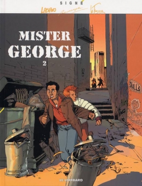 couverture bande dessinée Mister George T2
