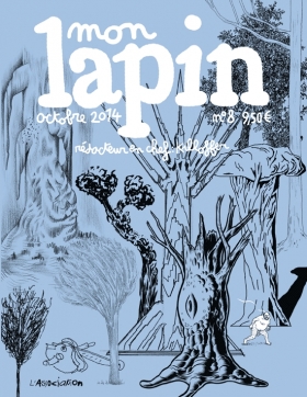 couverture bande dessinée Mon lapin T8