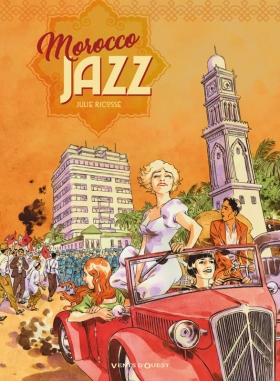 couverture bande-dessinee Morocco Jazz