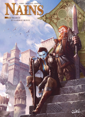 couverture bande dessinée Ararun et la rage bleue