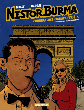 couverture bande dessinée Corrida aux Champs-Elysées
