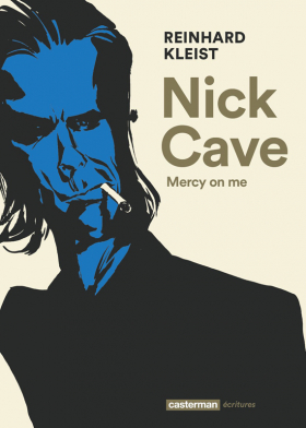 couverture bande dessinée Nick Cave, Mercy on me
