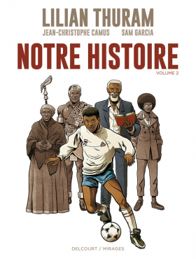 couverture bande dessinée Notre histoire T2
