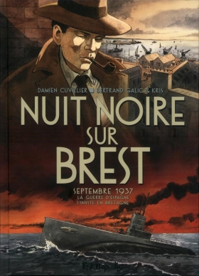 couverture bande dessinée Nuit noire sur Brest
