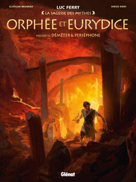 couverture bande dessinée Orphée et Eurydice