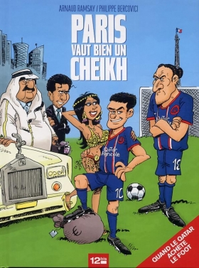 couverture bande-dessinee Paris vaut bien un cheikh