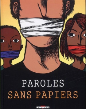 couverture bande dessinée Paroles sans papiers