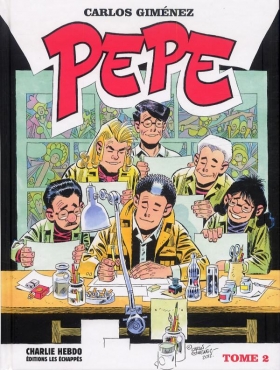 couverture bande dessinée Pepe T2