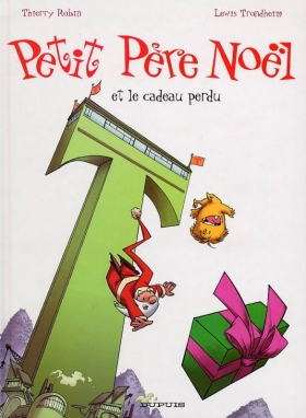 couverture bande dessinée Petit Père Noël et le cadeau perdu