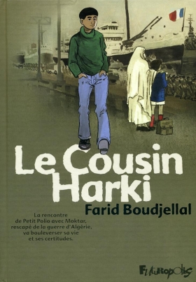 couverture bande dessinée Le cousin Harki