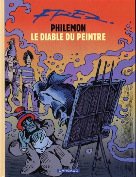 couverture bande dessinée Le diable du peintre