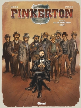 couverture bande dessinée Dossier Allan Pinkerton - 1884